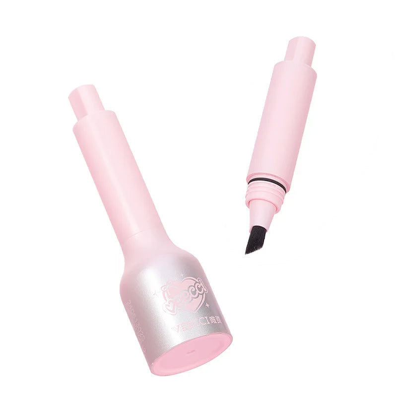 VEECCI Hairline Pen Liquid Eyebrow Pencil Longlasting Waterproof Vivid Wild Eyebrow Natural Press Multi-purpose Eyebrow Tint