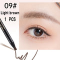 1pcs HAOZHUANG Hard Core Eyebrow Pencil Long-lasting Waterproof with Brush Suitable for Eyebrow Tattoo and Makeup Artists