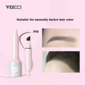VEECCI Hairline Pen Liquid Eyebrow Pencil Longlasting Waterproof Vivid Wild Eyebrow Natural Press Multi-purpose Eyebrow Tint